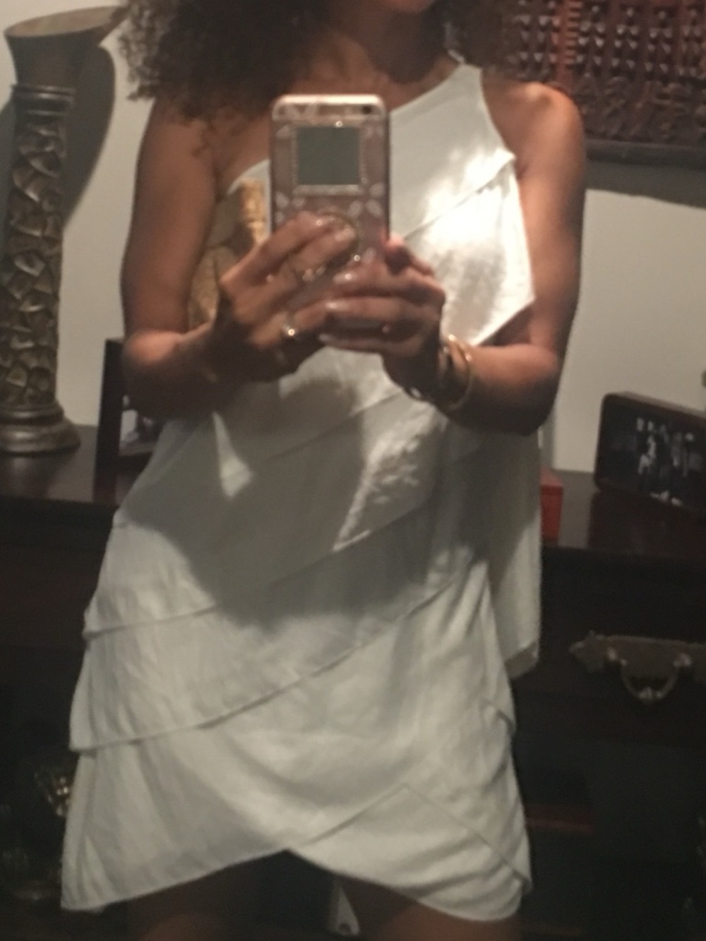 BCBGMaxAzria White Lightweight Dress